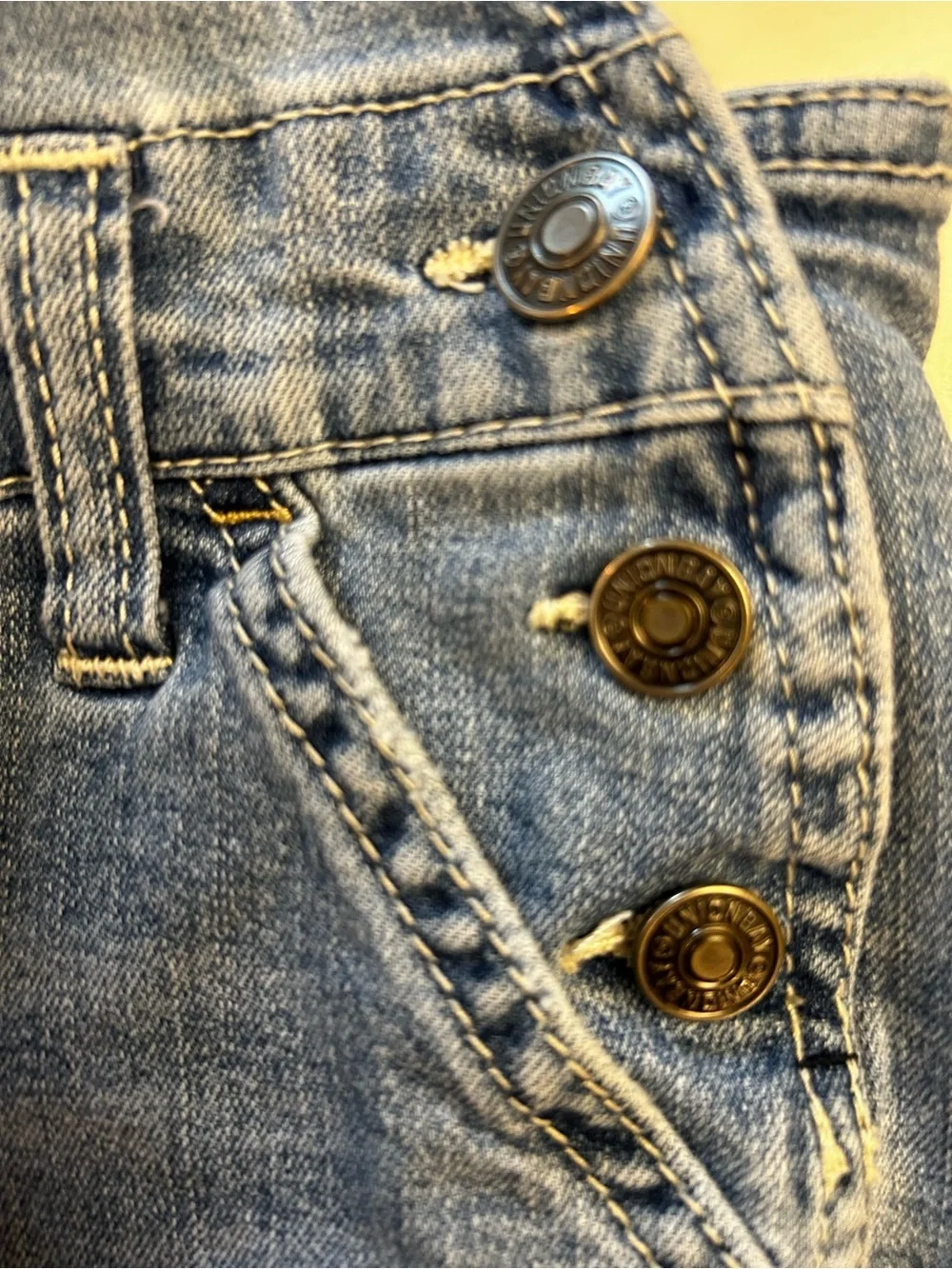 UNIONBAY Blue Denim Girl’s Short Overalls / Shortall